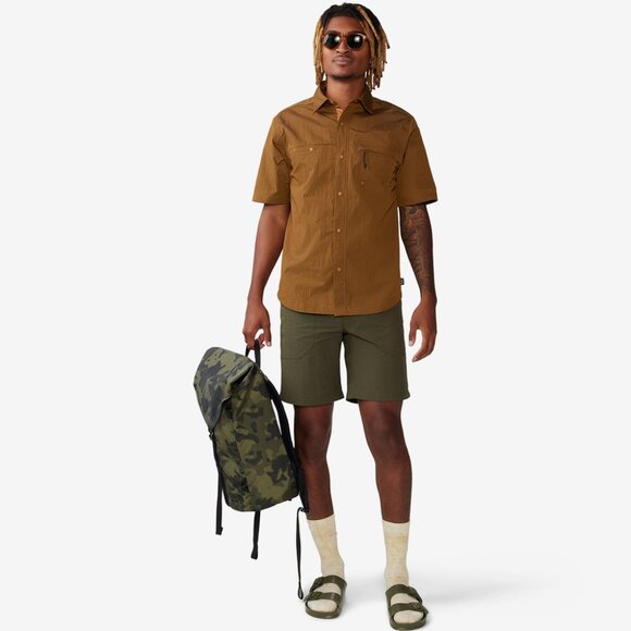 BNWT Men's Mountain Hardwear Stryder Belted Shorts Size 38 - Picture 3 of 12